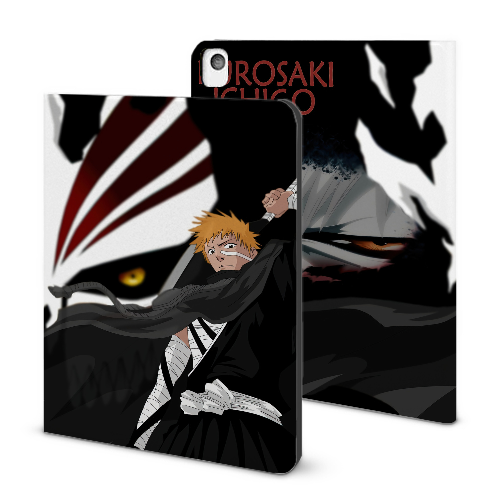（画像用） ブリーチ BLEACH IPadケース ペンホルダー付き ブックスタイルデザイン